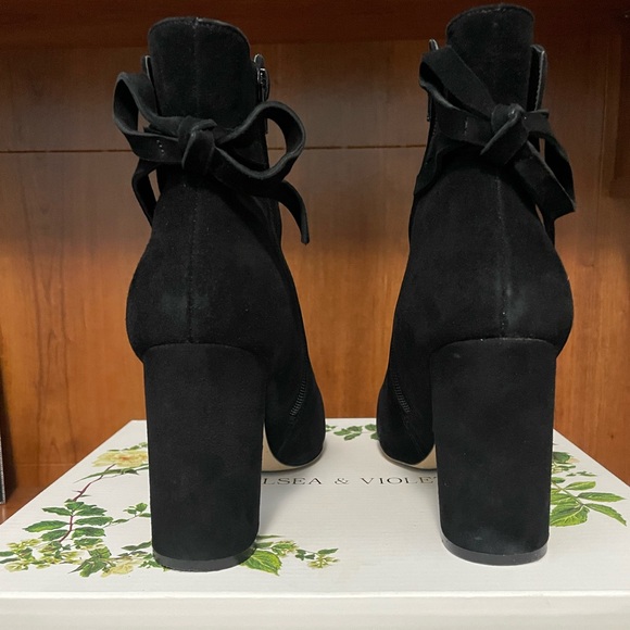 Black Heeled Booties - Picture 3 of 7